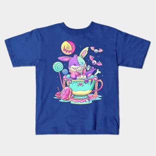 Gothic Pastel Rabbit Kids T-Shirt